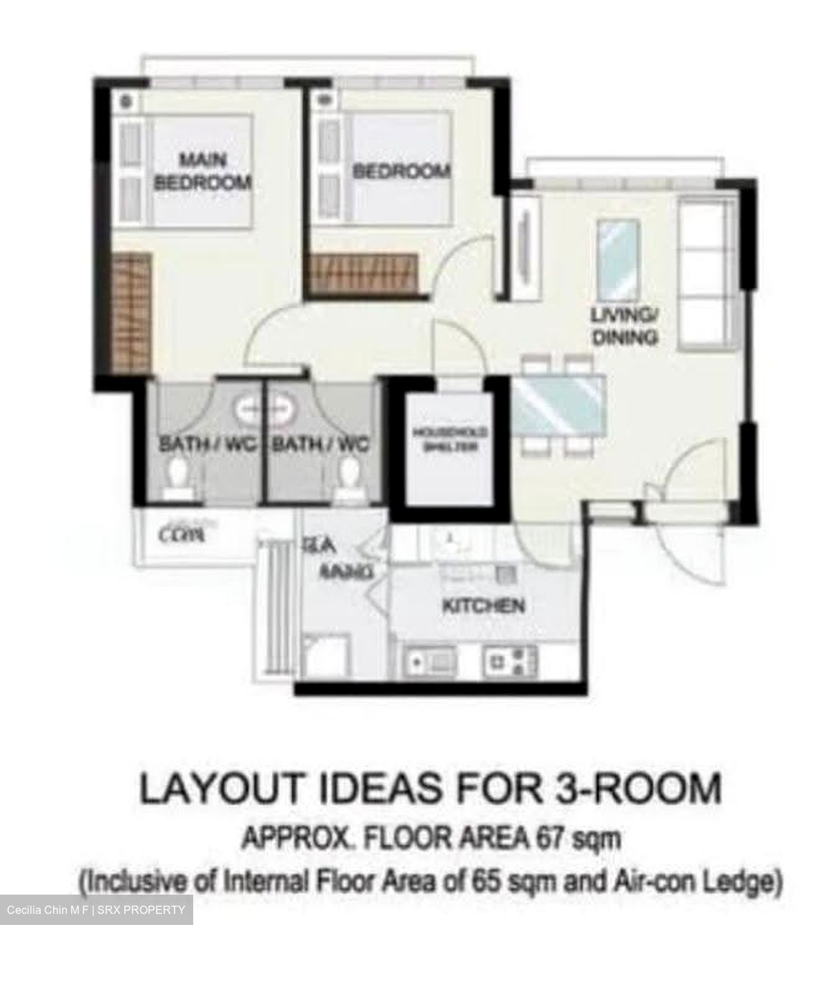 Blk 451A West Terra @ Bukit Batok (Bukit Batok), HDB 3 Rooms #618057981